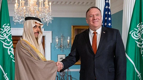 "بومبيو": الشراكة مع السعودية مهمة في التصدي لسلوك إيران المزعزع للاستقرار