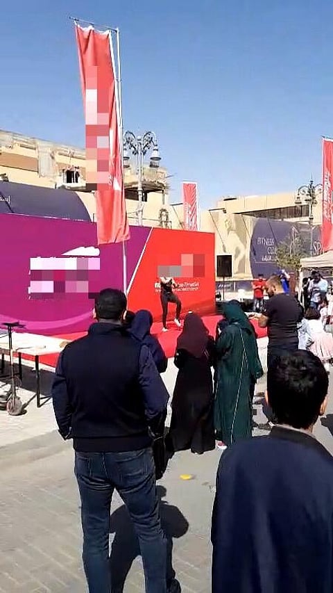 "الأمانة" توضح ملابسات "رياضية" بسطة الرياض