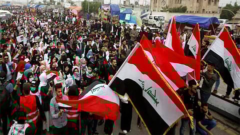 مسيرات طلابية حاشدة تتوجه إلى ساحات الاحتجاجات في بغداد ومحافظات عراقية