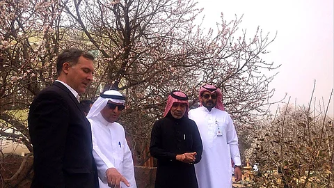خبراء من "الفاو" وجامعة سعود يزوران مكتب "البيئة" بالطائف