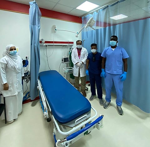 موجة غبار على طريق الطائف - الرياض.. ومستشفى ظلم يرفع الجاهزية
