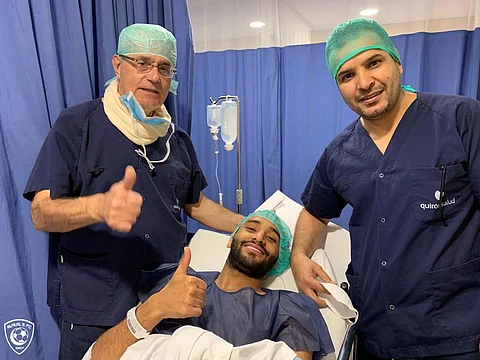 "الهلال": إصابة "عطيف" قطع في الرباط الصليبي