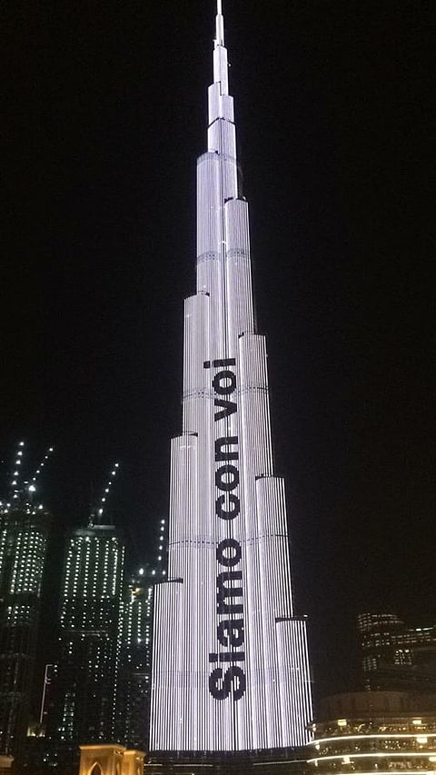 برج خليفة يبعث برسالة إلى أكثر شعوب أوروبا زيارة لدبي.. شاهد التفاصيل