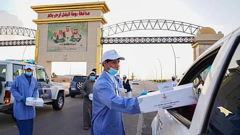بلدية دومة الجندل تطلق حملة لتنظيف الصراف الآلي للوقاية من "كورونا"