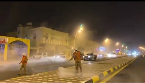 عدسة "سبق" ترصد جهود أمانة نجران لمكافحة فيروس كورونا