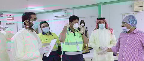 مهد الذهب.. فحص أكثر من 3500 شخص من فيروس كورونا