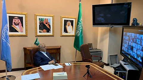 الشربا السعودي لمجموعة العشرين والمعلمي يشاركان في اجتماع أصدقاء تمويل التنمية