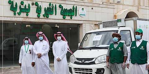 "خيرية تربة" تواصل توزيع السلال الغذائية الرمضانية