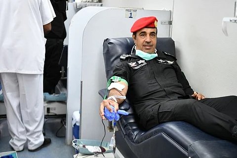 بتوجيه من رئيس الحرس الملكي.. إدارة الخدمات الطبية تطلق حملة للتبرع بالدم