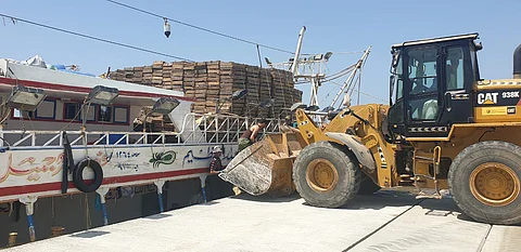 شاهد.. إتلاف ما يزيد على 18 طن أسماك غير صالحة للاستهلاك بجازان