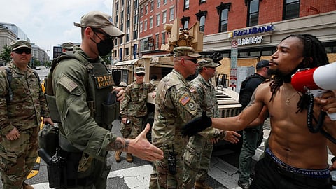 مظاهرات "فلويد" نقلت كورونا إلى عناصر الحرس الوطني الأمريكي