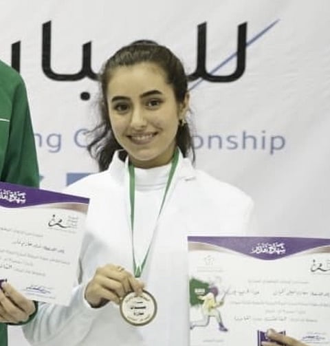 السعودية مضاوي الخيّال تتوَّج بالميدالية الذهبية
