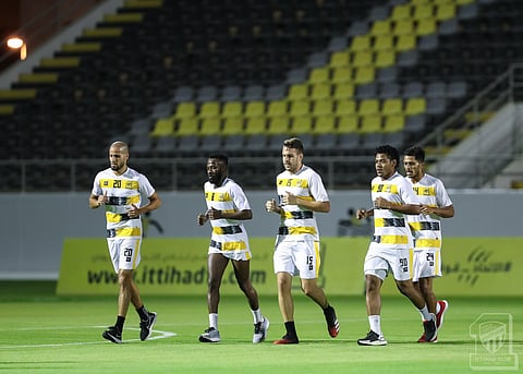 "البدري" يشارك في تدريبات الاتحاد .. والإدارة تتابع تطبيق بروتوكولات الوقاية