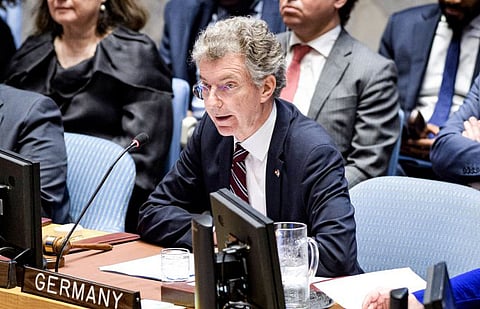 رئيس مجلس الأمن الدولي: انتهاكات إيران لحقوق الإنسان لا تزال تشكل تحديًا خطيرًا