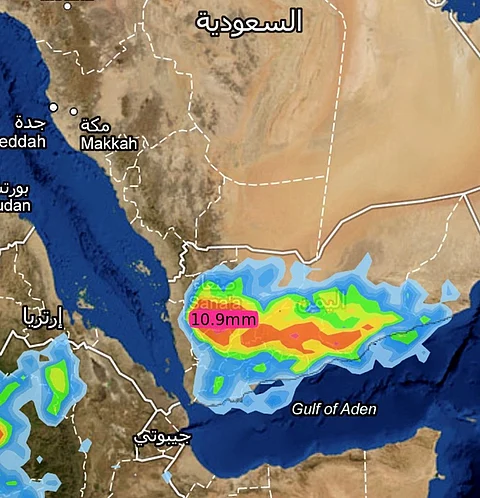 الحكومة اليمنية توجِّه برفع الجاهزية القصوى لمواجهة المنخفض الجوي