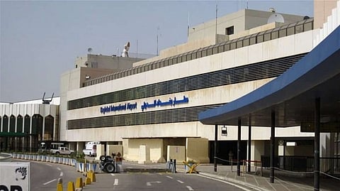 سقوط صاروخ على مطار بغداد.. ولا خسائر بشرية