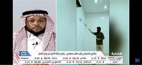 "المجرشي".. أول دهّان سعودي يفوز بجائزة التميز: متوسط الدخل الشهري من 10 إلى 15 ألف ريال