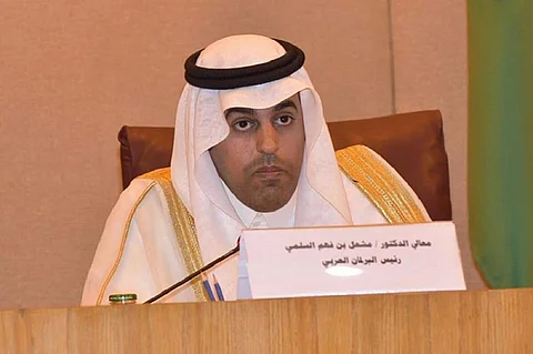 رئيس البرلمان العربي يدين إطلاق الحوثي طائرات مفخخة وصواريخ تجاه المملكة