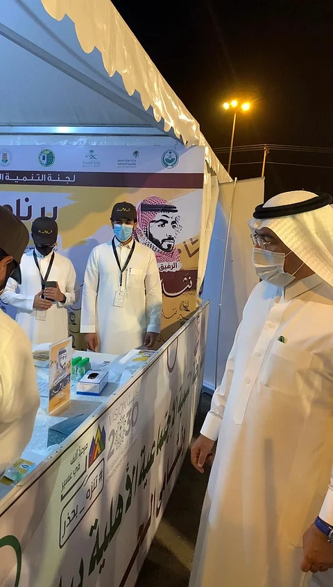 شاهد.. أمين عسير يرعى اختتام مهرجان البر ببللحمر