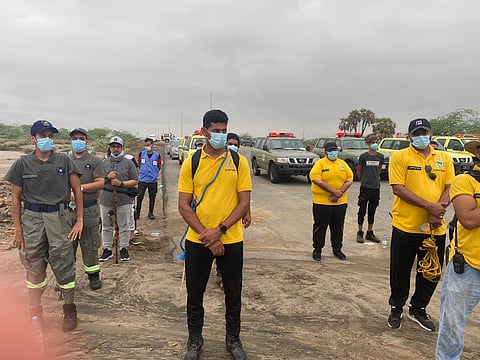 انتشال جثة "غريق القرى" في وادي بيش