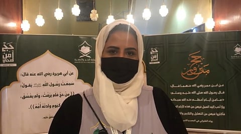 بالفيديو .."مواطنة": خدمة الحجاج شرف ونشكر لخادم الحرمين جهوده في الحج الاستثنائي