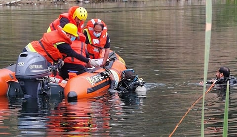 مدني أبها ينتشل جثة آسيوي غرق في سد "ضبوعي طبب" بعسير