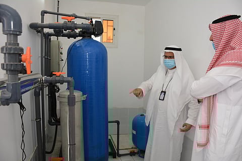 "وقف الملك عبدالعزيز للعين العزيزية" و"جوار" يفتتحان محطة سقيا مياه بقرية طفيل