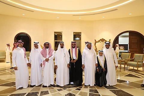 "الهباس" يحتفل بزفافه في رياض الخبراء