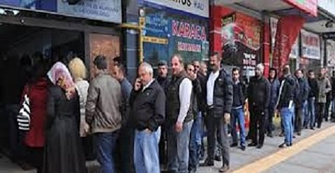 ارتفاع معدل البطالة بتركيا.. ومليون و380 ألفاً يائسون من العثور على وظيفة