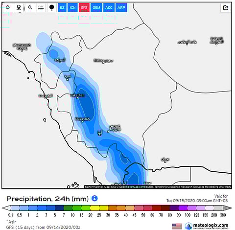 بين شدة وضعف واتساع وانقباض.. "المسند": سحب ممطرة بهذه المناطق