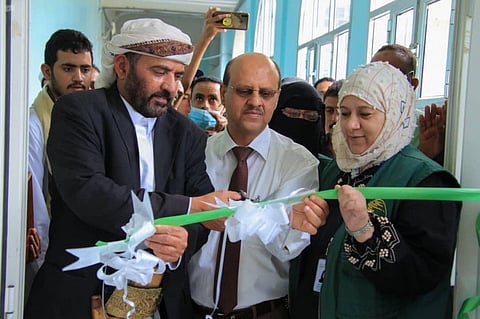 "إغاثي الملك سلمان" يطلق المرحلة "5" من مركز الأطراف الصناعية بمأرب