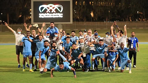 الباطن يتوج بلقب دوري الأمير محمد بن سلمان للمحترفين لأندية الأولى