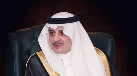 أمير تبوك يستقبل مدير فرع الديوان العام للمحاسبة بالمنطقة