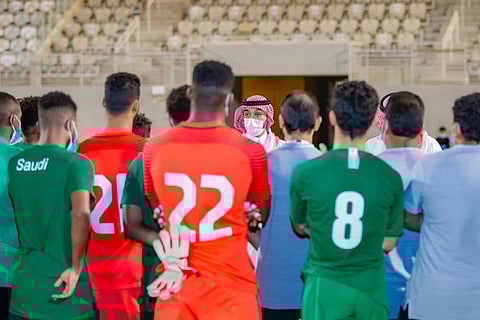 بحضور وزير الرياضة.. الأخضر الأولمبي يكسب ودية جنوب إفريقيا بثلاثية