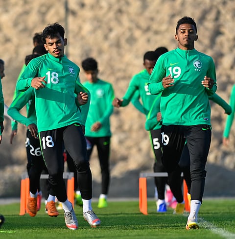 الأخضر الشاب يواصل تدريباته استعداداً لودية تنزانيا الجمعة