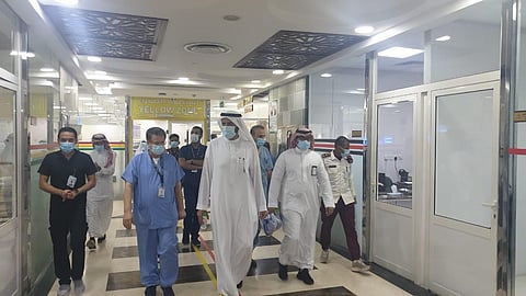 اليوم الثاني بمكة.. "وزير الصحة" يقف على الخدمات المقدمة لضيوف الرحمن