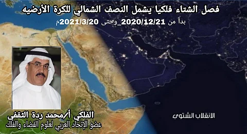 الخبير الفلكي "الثقفي": غدًا الاثنين أول أيام فصل الشتاء