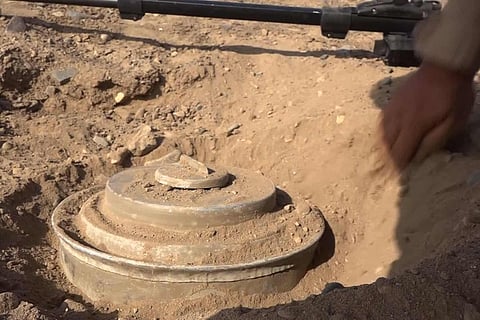 مسام ينزع 782 لغماً وذخيرة غير منفجرة وعبوة ناسفة الأسبوع الماضي