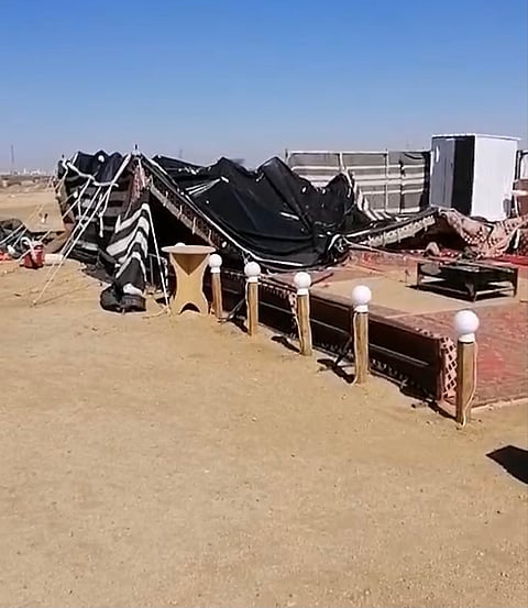 بالصور.. الأمانة تزيل 30 مخيمًا عشوائيًّا مخالفًا شمال الطائف