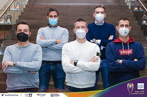 وصول طاقم التحكيم الإيطالي المكلّف بإدارة السوبر السعودي في نسخته السابعة