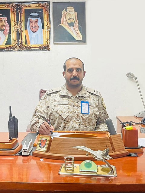 "سعد القحطاني" إلى "رئيس رقباء" بالقوات الجوية
