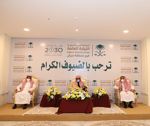 "المعجب" يختتم جولته التفقدية لمقرات النيابة في محافظات نجران