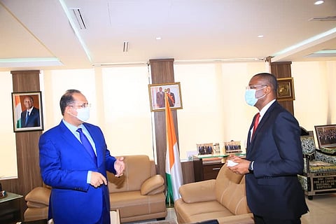 "توري" يلتقي سفير خادم الحرمين لبحث التعاون على الصعيد الإعلامي