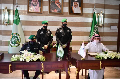 "رئاسة الحرس الملكي" توقع مذكرة تفاهم مع "هيئة تقويم التعليم والتدريب"