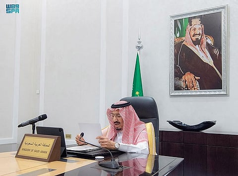 خادم الحرمين في كلمته بقمة القادة للمناخ: نؤكد على اهتمامنا والتزامنا بالتعاون لمكافحة التغير المناخي لإيجاد بيئة أفضل للأجيال