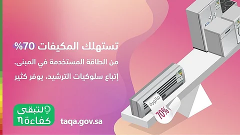 "كفاءة": 70% من استهلاك الكهرباء بسبب المكيفات والسلوكيات الخاطئة