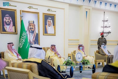 أمير القصيم يستقبل إدارة ولاعبي نادي الحزم.. بمناسبة صعوده لدوري الأمير محمد بن سلمان للمحترفين