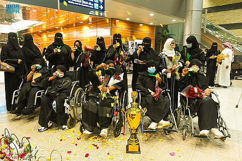 لألعاب القوى.. نادي تبوك النسائي لذوي الإعاقة يحقق لقب أول بطولة نسائية