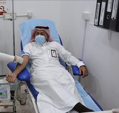 "مستشفى ظهران الجنوب" يشارك في اليوم العالمي للتبرع بالدم