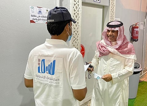 من مشعر منى.. رئيس النهضة السعودي يعد الجماهير عبر "سبق" بـ 4 محترفين